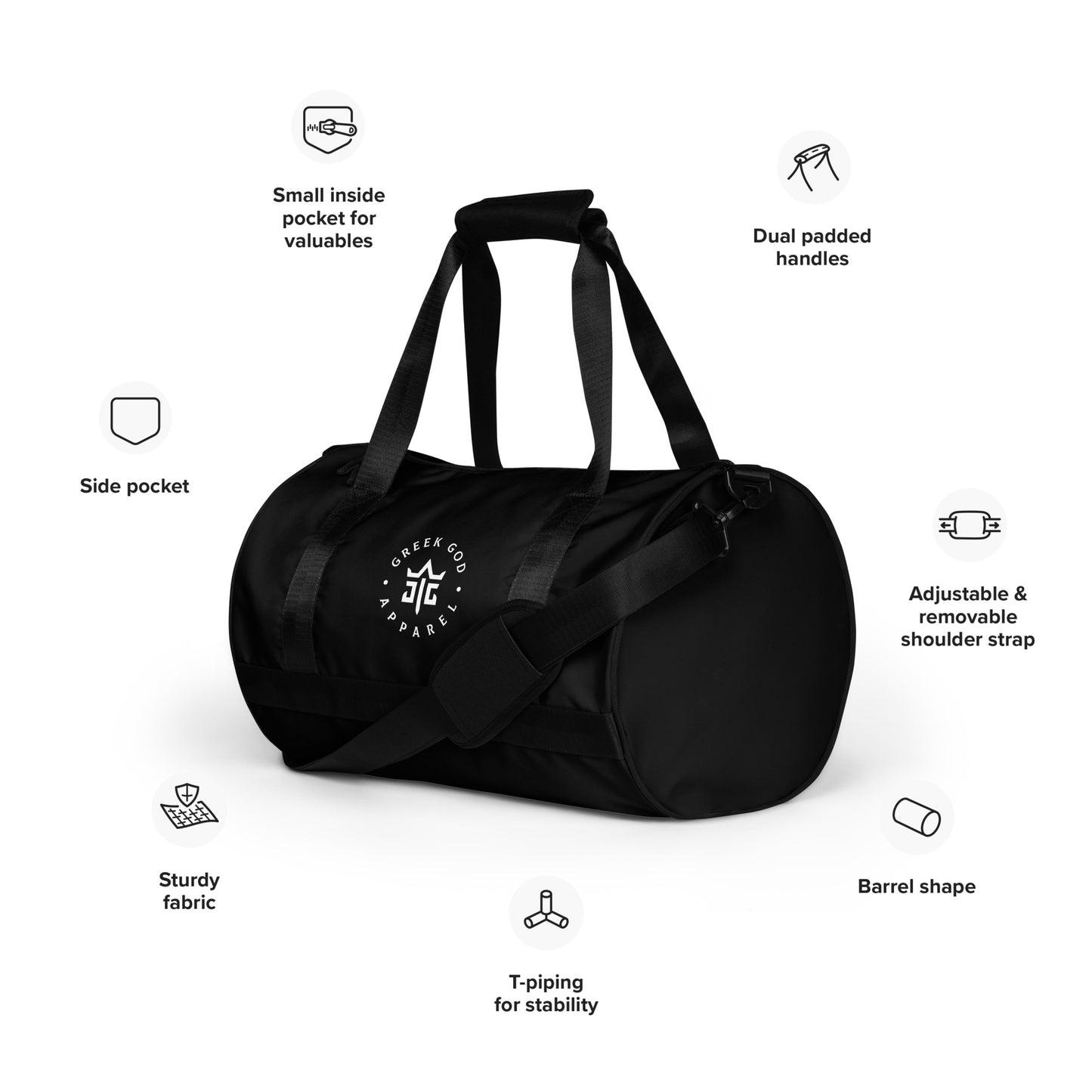 Greek God Gym Bag