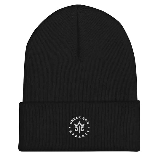 Embroidered Cuffed Beanie