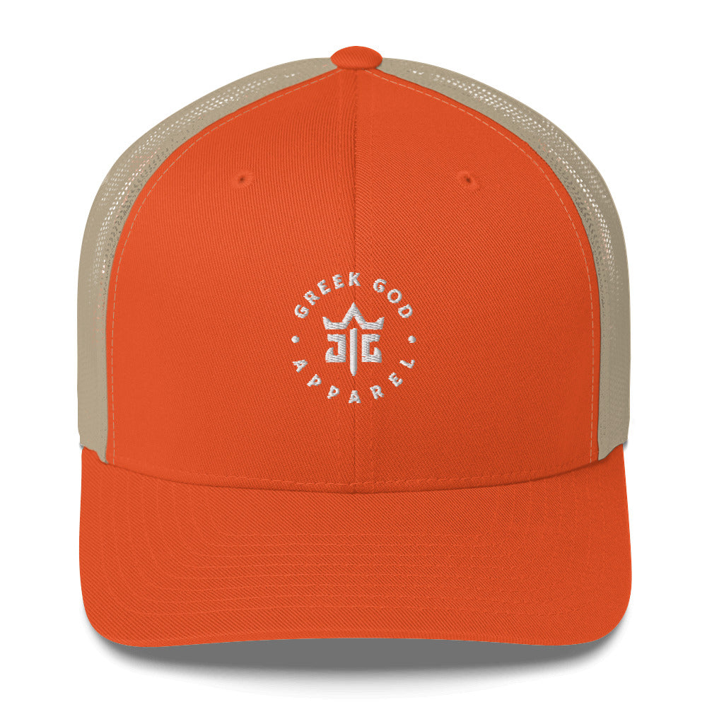 Greek God Trucker Cap